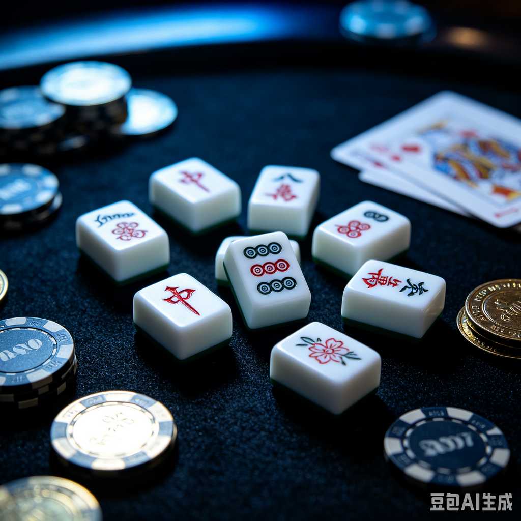 handheld mahjong tiles set