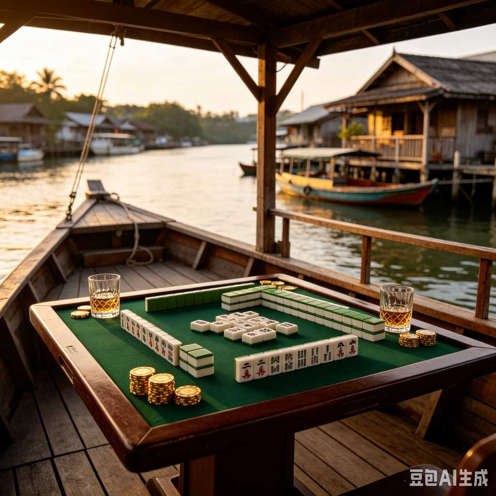 green transparent mahjong tiles