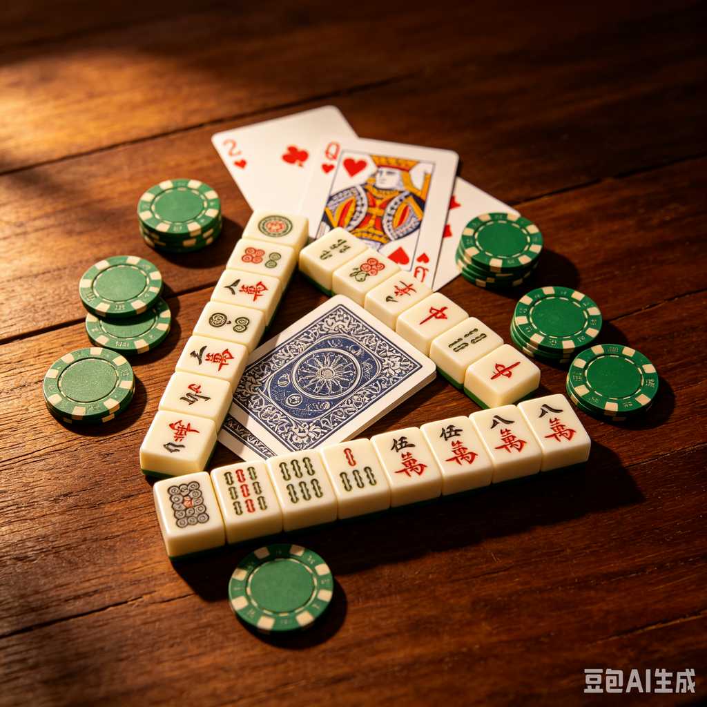 gradient blue mahjong tiles